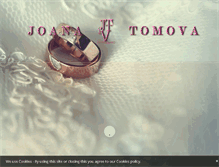 Tablet Screenshot of joanatomova.com